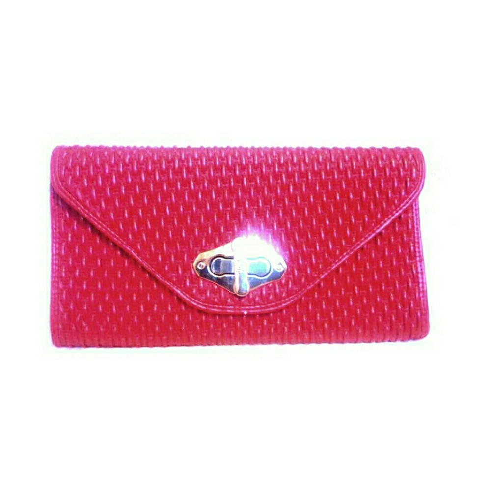 Red Clutch Purse